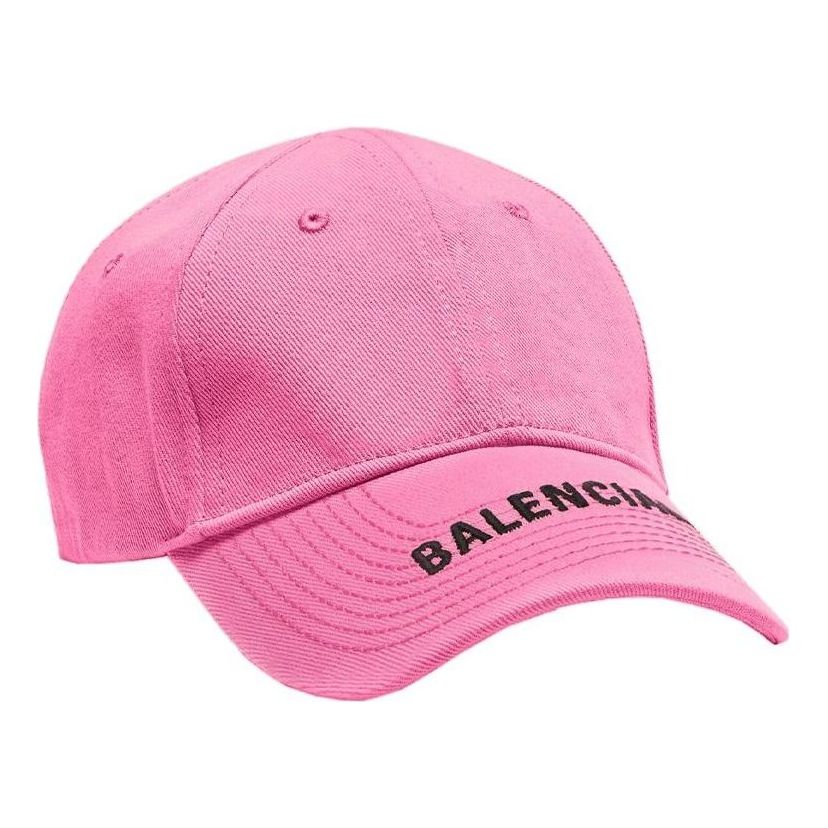 (WMNS) Balenciaga Logo Cap 'Pink' 541400310B25960