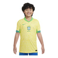 (GS) Nike Dri-DIT Brazil 2024 Stadium Home Soccer Replica Jersey 'Yellow' FJ4409-706