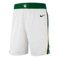 Nike NBA City Edition Swingman Boston Celtics Shorts White Green 912078-100