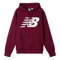 New Balance Big logo Printed Sweatshirt Asia Sizing 'Burgundy' MT83982SDR