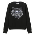 KENZO SS21 Tiger Head Embroidery Pattern Round Collar Male Black FB55SW1164XG-99