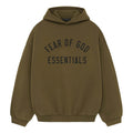 Fear of God Essentials Fleece Hoodie 'Olive' 192BT246254F