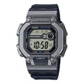 CASIO Sport Fashion Square Waterproof Sports Mens Black Digital W-737H-1A2