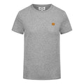 KENZO SS21 Small Tiger Head Embroidered Short Sleeve Gray FB52TS8434SA-95