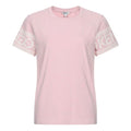 KENZO Cuff Logo Printing Short Sleeve Pink Red F86-2TS793-985-34