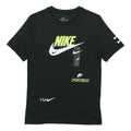 Nike Alphabet Logo Sports Short Sleeve Black CU0079-010
