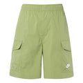 Nike FW22 Solid Color Logo Embroidered Cargo Shorts Green DM6834-334