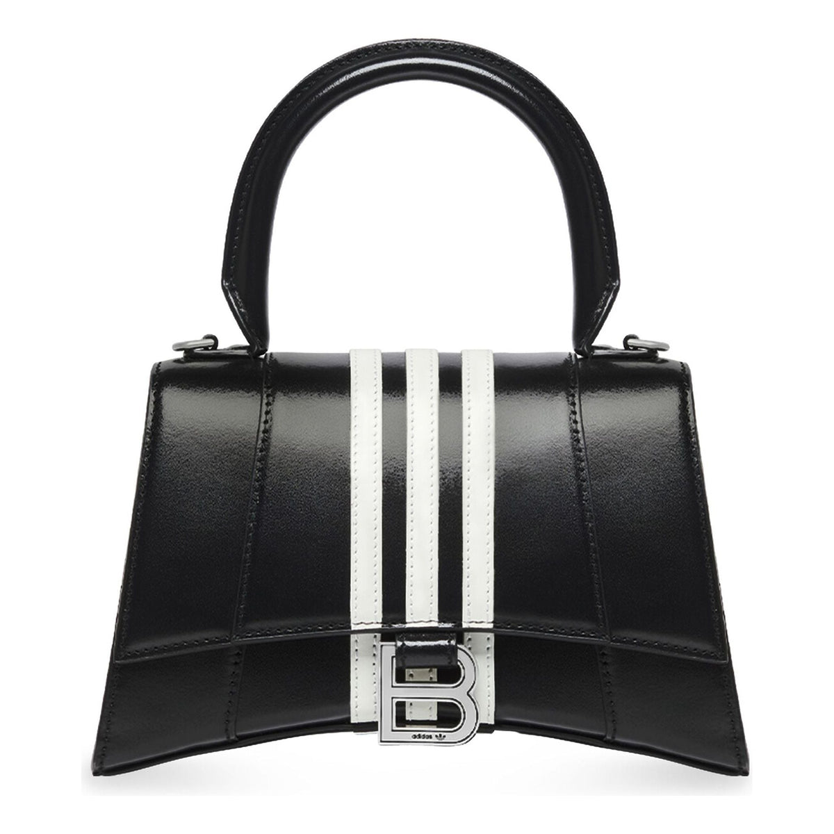 (WMNS) Balenciaga x adidas Hourglass Small Handbag 'Black' 593546210MA1091