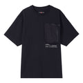 Air Jordan 23 Engineered Solid Color Pocket Round Neck Casual Short Sleeve Black DM1389-010