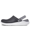 Crocs LiteRide Sandals 'Black Smoke Grey' 204592-05M