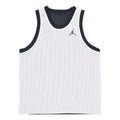 Men's Air Jordan Sport Dna Logo Printing Reversible Breathable Basketball Sports Black Vest DA7235-010
