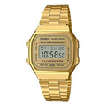 Casio Standard Digital Cube Watch 'Silver Gold' A168WG-9W