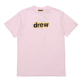 Drew House Secret SS Tee Alphabet Logo Short Sleeve Unisex Pink DR-FW19-2