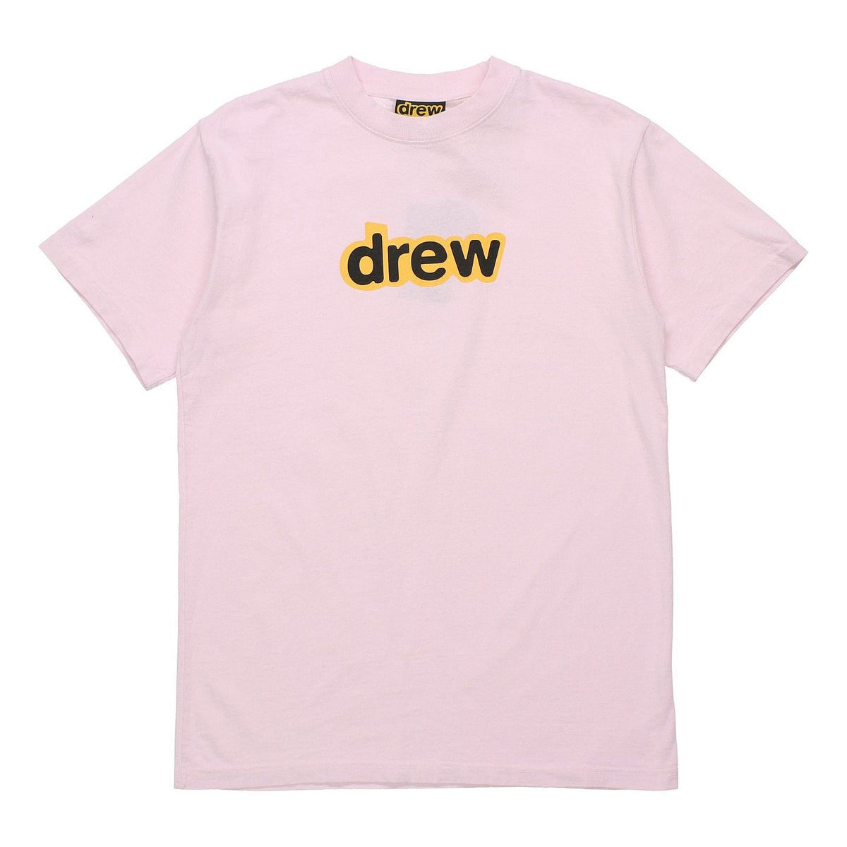 Drew House Secret SS Tee Alphabet Logo Short Sleeve Unisex Pink DR-FW19-2