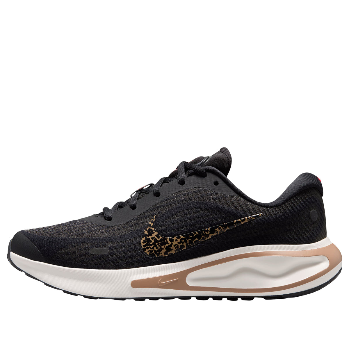 (WMNS) Nike Journey Run 'Black Fusion Red Sail' IR0211-001