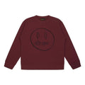 Drew House Sketch Crewneck Sweatshirt 'Burgundy' DW-FW22-1223-08