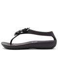 (WMNS) Crocs Breathable Cozy Lightweight Black Sandals 205600-060