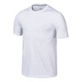 Men's Nike Solid Color Round Neck Pullover Sports Short Sleeve White T-Shirt BQ2971-100
