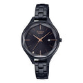 Casio Sheen Minimalistic Business Analog Watch 'Black Gold' SHE-4062BD-1AUPR-PERSON