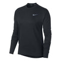 (WMNS) Nike Element Casual Sports Round Neck Long Sleeves Running Hoodie Black 928742-010