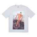 Men's PALACE Slick Painting Printing Short Sleeve Gray P16TS079