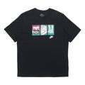 Nike Cartoon Printing Round Neck Pullover Short Sleeve Black DH0012-010