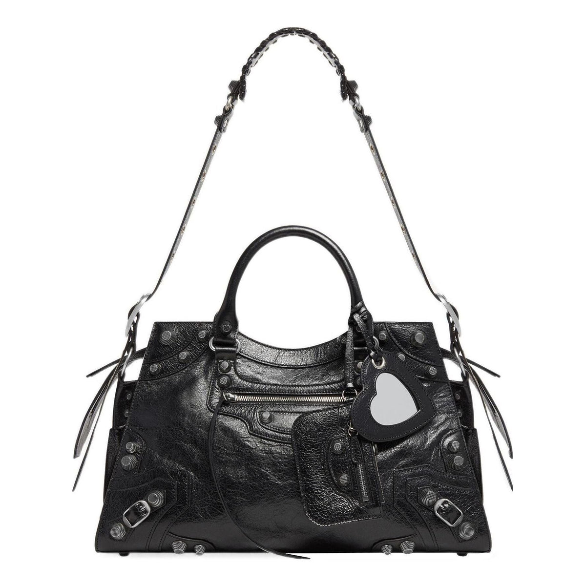 (WMNS) Balenciaga Neo Cagole City Handbag 'Black' 700451210B01000
