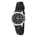 CASIO Female DRESS Japan / South Korea Fashion Quartz Black Analog LTP-V004L-1A