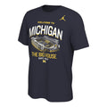 Air Jordan Michigan College Long-Sleeve T-Shirt 'Navy' HF4123-419