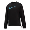 (WMNS) Nike Sportswear Icon Clash Zebra Printing Pattern Sports Round Neck Long Sleeves Black Hoodie DC5295-010
