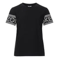 KENZO Letter Logo Round Collar Female Black F00-2TS793-985-99