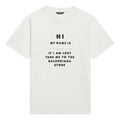 Balenciaga FW21 Logo Printing Tee White 661705TKVF19081