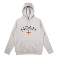 NOAH Core Logo Heather Grey Pullover Loose Alphabet Unisex light grey NOAH-SS18-011