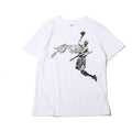 Men's Air Jordan Casual Breathable Sports Round Neck Pullover Short Sleeve White T-Shirt DH8926-100