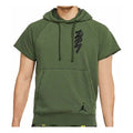 Nike AS M J ZION DF CUTOFF Hoodie CARBON Green DA9843-335