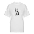 Burberry Cherub Print Cotton Oversized Printing Short Sleeve White 80246181