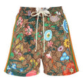 (WMNS) Gucci GG Print Shorts For Multi-color 605473-XJB9I-2103