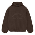 Fear of God Essentials Nylon Fleece Hoodie 'Heather Wood' 202SU244312F