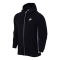Nike Logo Fleece Stay Warm Casual Sports Hooded Jacket Black CV4586-010