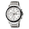 Men's CASIO EDIFICE Classic Watch Mens Silver Analog EFR-526D-7AV
