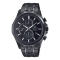 CASIO Waterproof EDIFICE Sapphire Crystal Mens Black Analog EFB-670SBC-1AVUPR