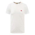 Men's Burberry Logo Round Neck Short Sleeve White 80268541