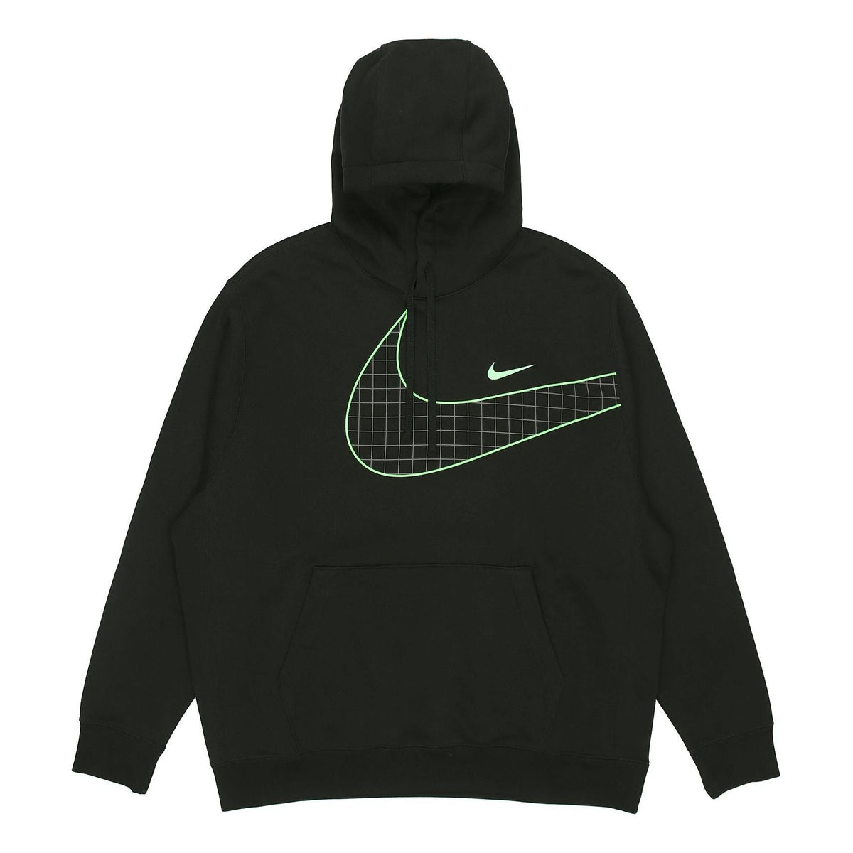Men's Nike Large Logo Printing Sports Knit Black DO6936-010