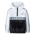 (PS) Air Jordan Color-Block Jacket 'White Black' JD2212015GS-001