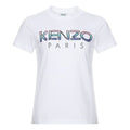 KENZO Multicolor Alphabet Logo Short Sleeve White FA5-2TS821-936-01