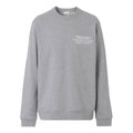 Men's Burberry SS21 Alphabet Printing Cotton Sports Gray 80427521