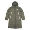 Nike Casual Sports mid-length hooded down Jacket Green CU0281-380