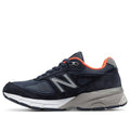 (WMNS) New Balance 990v4 Made in USA 'Navy Orange' W990NV4