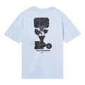 Men's Nike Loose Pattern Alphabet Printing Round Neck Casual Loose Short Sleeve Light Sea Blue T-Shirt DQ1906-548