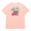 Nike Sportswear Shoe Cartoon Printing Sports Round Neck Short Sleeve Pink DD1261-800